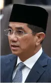  ??  ?? Datuk Seri Mohamed Azmin Ali