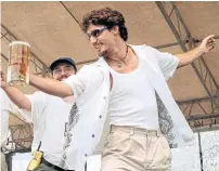  ?? ROSE MATJASIC/COLUMBIA BREWERY/CANADA NEWSWIRE ?? Justin Trudeau participat­es in Columbia Brewery's Kokanee Summit Festival in Creston, B.C., in August, 2000.