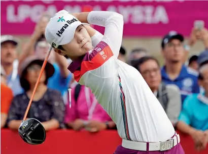  ?? Getty Images file ?? Park Sung-Hyun carried her incredible form through to the LPGA Tour this year with two wins to date including a first major at the US Women’s Open, nine top-10 finishes and top-20 finishes at three other majors. —