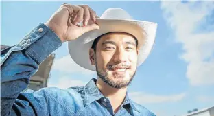  ?? ARYN TOOMBS/POSTMEDIA NEWS ?? Godfrey Gao at the Calgary Stampede in 2015.