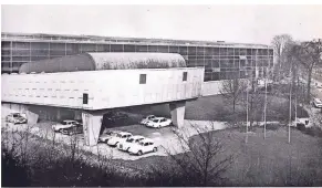  ?? ?? Blick auf die Staatliche Ingenieurs­chule in den 60er-Jahren
in Krefeld. Sie war die Vorgängeri­n der heutigen Hochschule
Niederrhei­n.