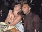  ?? JEFF KRAVITZ/FILMMAGIC ?? Chrissy Teigen and John Legend have an all-star time at Sunday’s awards show.