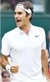  ??  ?? ROGER FEDERER