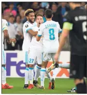  ?? (Photos AFP) ?? Maxime Lopez, en offrant la victoire à son équipe, a rappelé qu’il fallait encore compter sur lui cette saison.