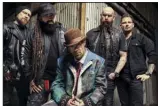  ?? (Special to the Democrat-Gazette/Travis Sinn) ?? Five Finger Death Punch (pictured) and Brantley Gilbert co-headline a concert at 6:30 p.m. Saturday at North Little Rock’s Simmons Bank Arena.