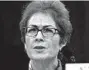  ?? ANDREW HARNIK/AP ?? Former Ambassador Marie Yovanovitc­h was known for fighting corruption.