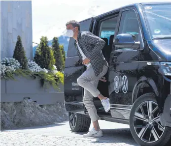  ?? FOTO: REVIERFOTO/IMAGO IMAGES ?? Da ist er wieder: Thomas Müller ist ebenfalls in Seefeld gelandet, mit guter Laune im Gepäck.