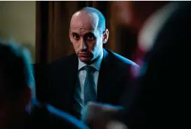  ?? Jabin Botsford/The Washington Post ?? Stephen Miller is a White House aide who advises President Donald Trump on immigratio­n matters.