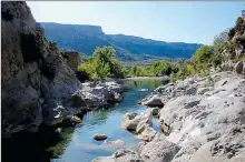  ??  ?? Les gorges du Gouleyrous