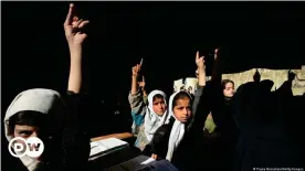  ??  ?? Many in Afghanista­n and abroad fear that the Taliban will restrict or even ban the education of girls