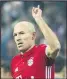  ??  ?? Arjen Robben celebrates his goal