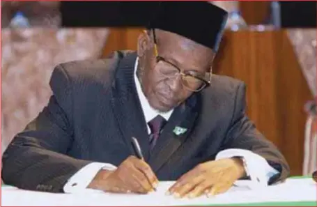  ??  ?? Chief Justice of Nigeria, Ibrahim Tanko Mohammad
