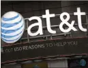  ?? Mark Lennihan ?? The Associated Press Dallas-based AT&amp;T became the country’s biggest pay-tv provider with its purchase of Directv. A federal judge approved AT&amp;T’S plan to merge with Time Warner, despite objections by the Justice Department.