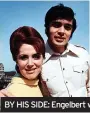  ??  ?? BY HIS SIDE: Engelbert with Patricia in 1968, left, 1978, centre and 2011