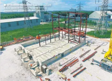  ??  ?? SP Energy Networks has completed a £22 million project to construct a major new substation in Cuerdley