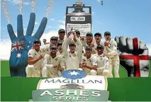  ?? RYAN PIERSE/ GETTY IMAGES ?? An Australian critic has questioned Cricket Australia’s ‘ugly’ marketing ploys in the Ashes series.