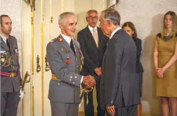  ??  ?? Com 38 anos de serviço, Nunes da Fonseca era 2.º comandante-geral da GNR