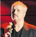  ?? ANTONIO CALANNI/THE ASSOCIATED PRESS ?? Singer, songwriter and guitarist Pino Daniele, 59, died Sunday. Daniele had a history of heart trouble.