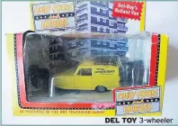  ??  ?? DEL TOY 3-wheeler