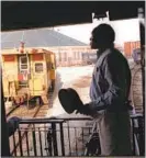  ?? BALTIMORE SUN FILE PHOTO ?? E. Donald Hughes, II, a second-generation Pullman porter, is pictured on the Mt. Claire Express at the B and O Railroad Museum in 1998.