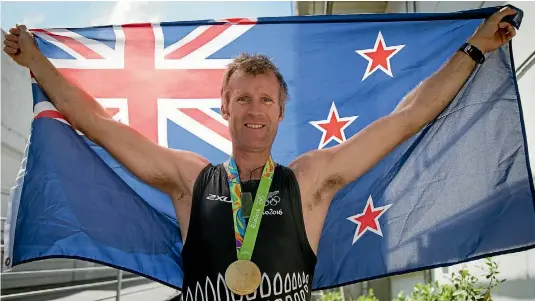  ?? PHOTOS: PHOTOSPORT, GETTY IMAGES ?? An oldie but a goodie, New Zealand’s Mahe Drysdale added another Olympic gold to his collection at the age of 37 with a thrilling victory in the single sculls in Rio.