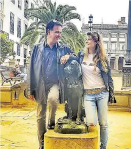 ?? INSTAGRAM ?? José Ramón de la Morena junto a su pareja, Laura Vázquez.