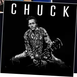  ??  ?? L’album Chuck est le premier disque de Chuck Berry à paraître en 38 ans. Auparavant, il avait lancé Rock It, en 1979.