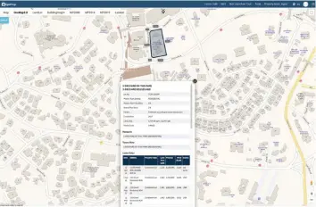  ?? EDGEPROP INSPECTOR TOOL ?? Map and overview of 3 Orchard By-The-Park