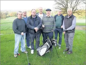  ??  ?? n UNHAPPY: Players are worried about plans to build a haul road through Uxbridge Golf Club