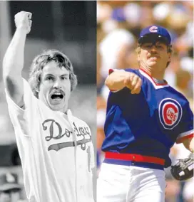  ??  ?? Ron Cey lists his two biggest disappoint­ments: The Dodgers’ loss to the Yankees in the 1978 World Series and the Cubs failing to win the NL pennant in 1984.
| AP ( LEFT)/ GETTY IMAGES