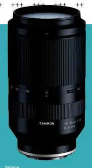  ??  ?? Tamron
Auch Tamron wollte auf die photokina kommen: Rechnungen für die spiegellos­en Kleinbildk­ameras von Sony hätten zu den spannendst­en Neuheiten am Tamron-Stand gezählt.