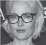  ??  ?? Gillian Anderson