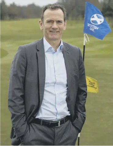  ??  ?? 0 Blane Dodds believes Scottish Golf’s newest strategy can revive the game across the country.