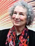  ?? ?? La escritora Margaret Atwood.