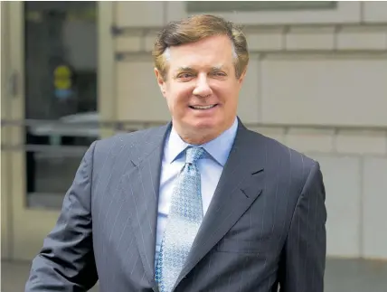  ?? Photo / AP ?? If found guilty, Paul Manafort could face eight to 10 years in prison.