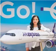  ?? Photo: Edmond So ?? HK Express CEO Jeanette Mao says the carrier has plans to increase its fleet as well as expand the number of destinatio­ns.