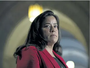  ?? ADRIAN WYLD/THE CANADIAN PRESS ?? A spokesman for Justice Minister Jody Wilson-Raybould said Thursday that provinces that “demonstrat­e losses or that anticipate losses” due to proposed changes to the federal victim surcharge can apply to Ottawa for funding.