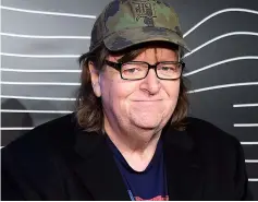  ??  ?? Michael Moore has been up against Trump since before day one.