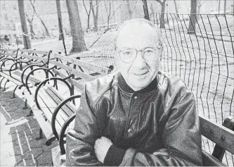  ?? SARA KRULWICH NYT ?? Neil Simon, the playwright whose name was synonymous with Broadway comedy, in New York in 1995.