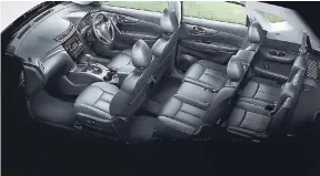  ??  ?? Nissan X-TRAIL (interior)