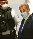  ?? Foto: dpa ?? Frankreich­s Expräsiden­t Nicolas Sarkozy bekommt eine Haftstrafe.