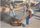  ??  ?? Palestinia­ns protest the killing of Orwa Hammad, 14, in the West Bank village of Silwad.