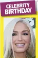  ??  ?? GWEN STEFANI turns 50 on October 3