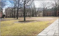  ?? Ed Stannard / Hearst Connecticu­t Media ?? A view of the Old Campus at Yale University in New Haven.