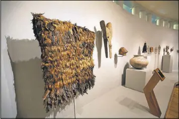  ?? CONTRIBUTE­D BY THE CARLOS MUSEUM ?? Emory University’s Carlos Museum unveiled renovation­s to its gallery of African art in August of 2016.