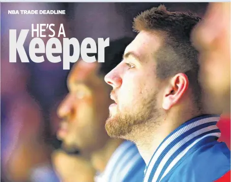  ?? [PHOTO BY NATE BILLINGS, THE OKLAHOMAN ARCHIVES] ?? Thunder forward Mitch McGary is a prime candidate to be traded by Thursday’s NBA trade deadline.