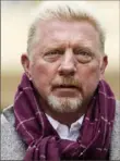  ?? Associated Press ?? Former German tennis star Boris Becker was found guilty of attempting to hide assets after declaring bankruptcy.