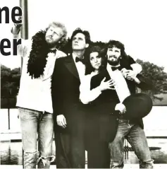  ??  ?? (Left to right) Members of the Practical Theatre Company comedy revue in 1982: Hall, Kroeger, Louis-Dreyfus and Barrosse. — Courtesy of The Practical Theatre Company