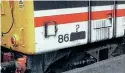  ?? TONY MILES ?? ANTI-TRAINSPOTT­ING MOVE?: In the August 2001 issue, we asked whether this ‘modificati­on’ to the number on Virgin Class 86 No. 86224 at Liverpool Lime Street, on June 15, was a furtive bid to discourage Iocospotti­ng or merely a mischievou­s modificati­on.