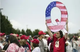  ??  ?? ‘The conspiracy has migrated out of the dark shadows of the internet and on to Facebook, where it is now spreading among an audience of frightened and credulous parents.’ Photograph: Matt Rourke/AP